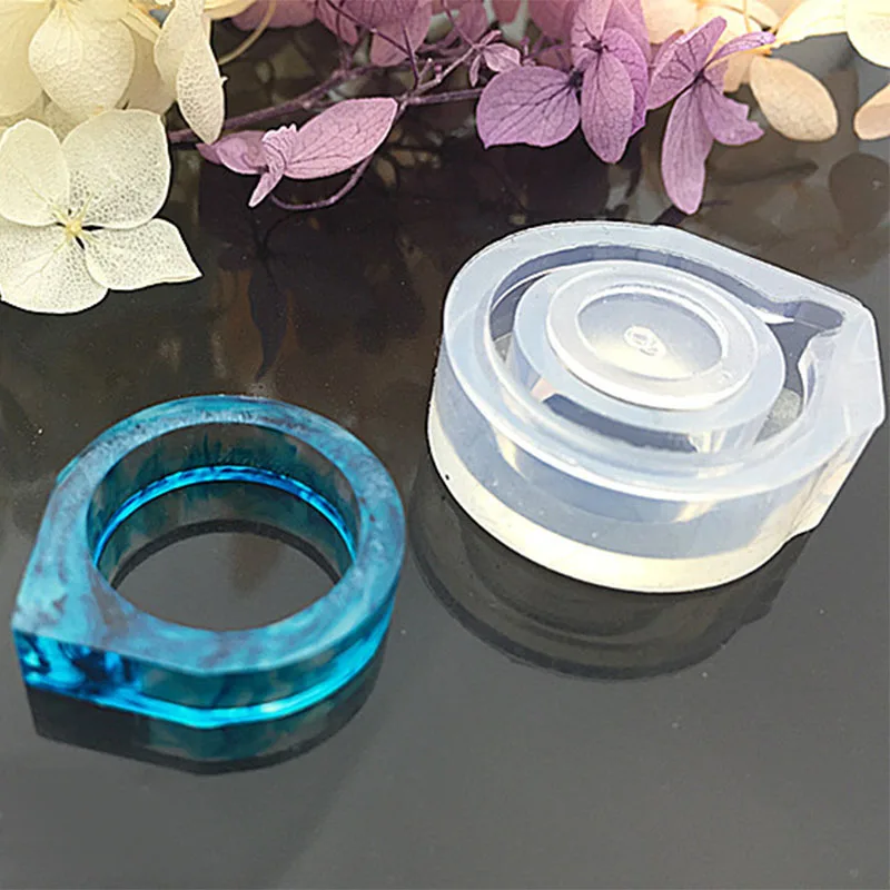 

Jewelry Casting Molds 12 Pieces Silicone Ring Molds Silicone Resin Sphere Mold For Bracelet Rings Jewelry Pendant Making And Cra