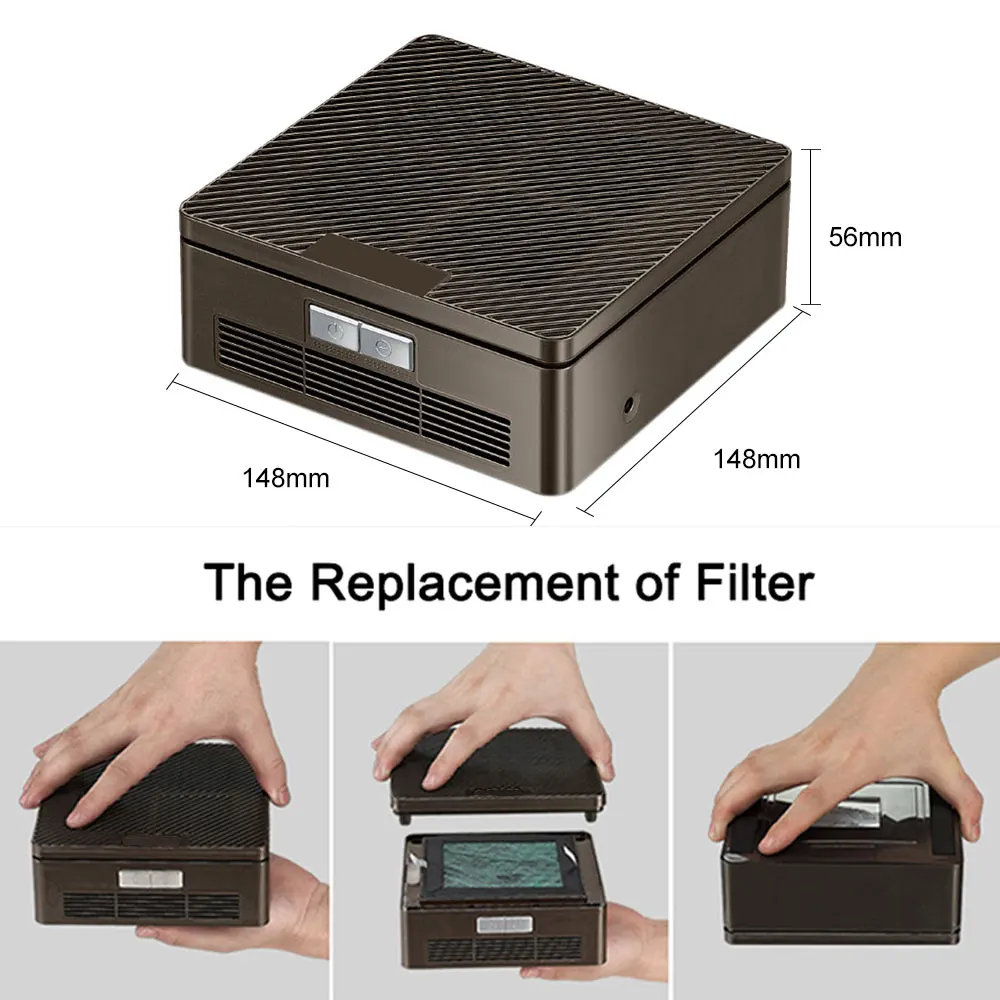 

Car Air Purifier Freshener Portable Cleaner Negative Ion Air Purifier Activated Carbon Formaldehyde Auto Air Cleaner Accessiorie