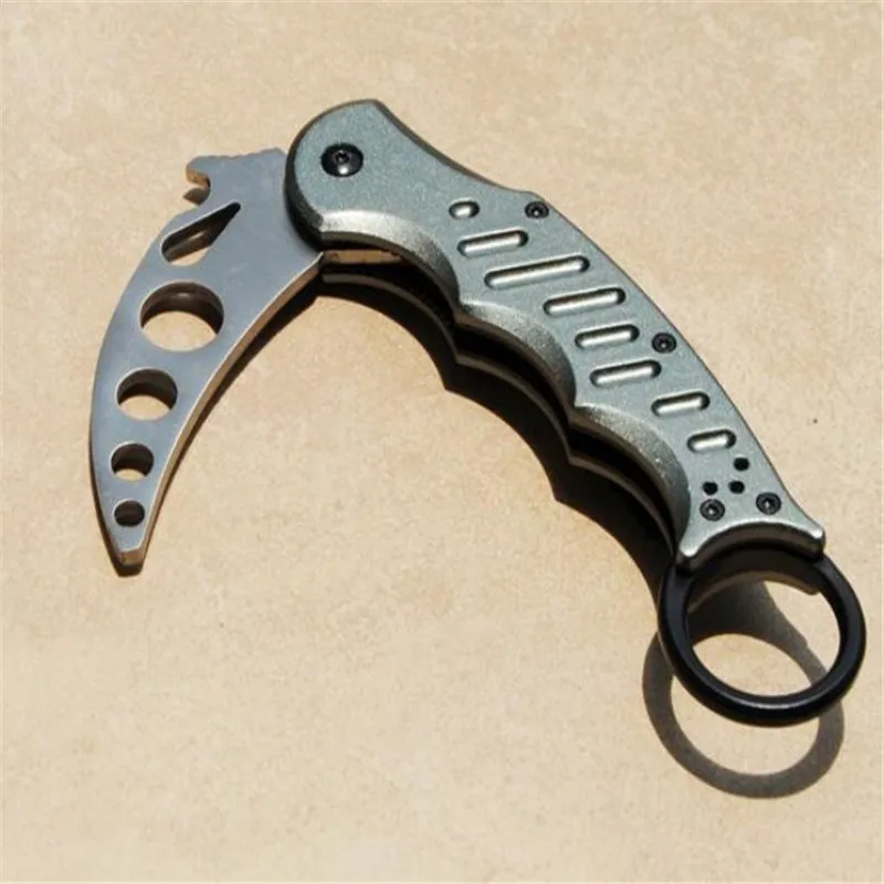 Складной нож-коготь из стали и алюминия с острыми лезвиями | Инструменты