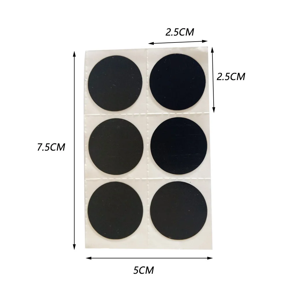 Small And Convenient Round Rubber Patches For Mtb Bike Tyre Puncture Repairing 30pcs Tire Patch Cycling Bicycle Repair Tools Set | Спорт и
