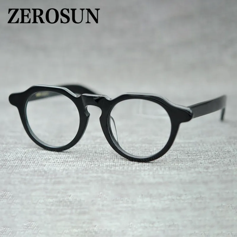 Zerosun Брендовые очки мужские высокого класса роскошные из полиона оправа Ретро