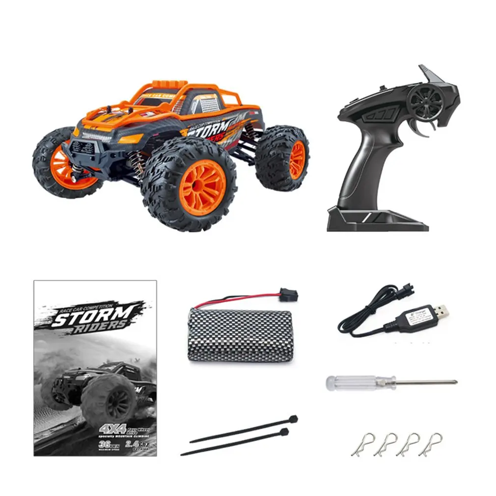 

Радиоуправляемая машина 4WD 1/14 матовая 2.4GH 36 км/ч супермощная искусственная внедорожная машина с дистанционным управлением подарок для дете...