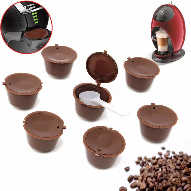 2 шт. многоразовые Кофе капсулы ложка комплект многоразового для Nescafe моделей Pod