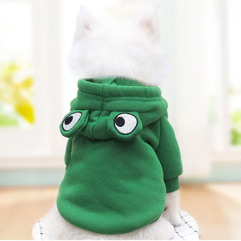 

Pet dog clothes fruit sweater dog cat small medium and large dog autumn and winter Jumpsuit fleece clothes pet chihuahua Bulldog