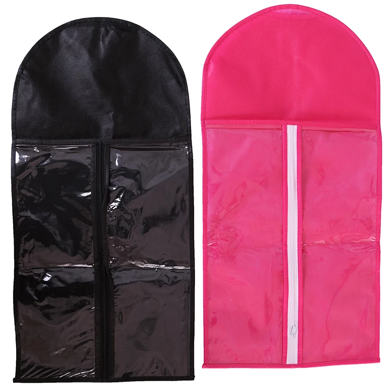

1pc Hair Extensions Wigs Storage Bag with Wig Hanger Dust Proof Protective Wig Storage Holder for Styling Accessories