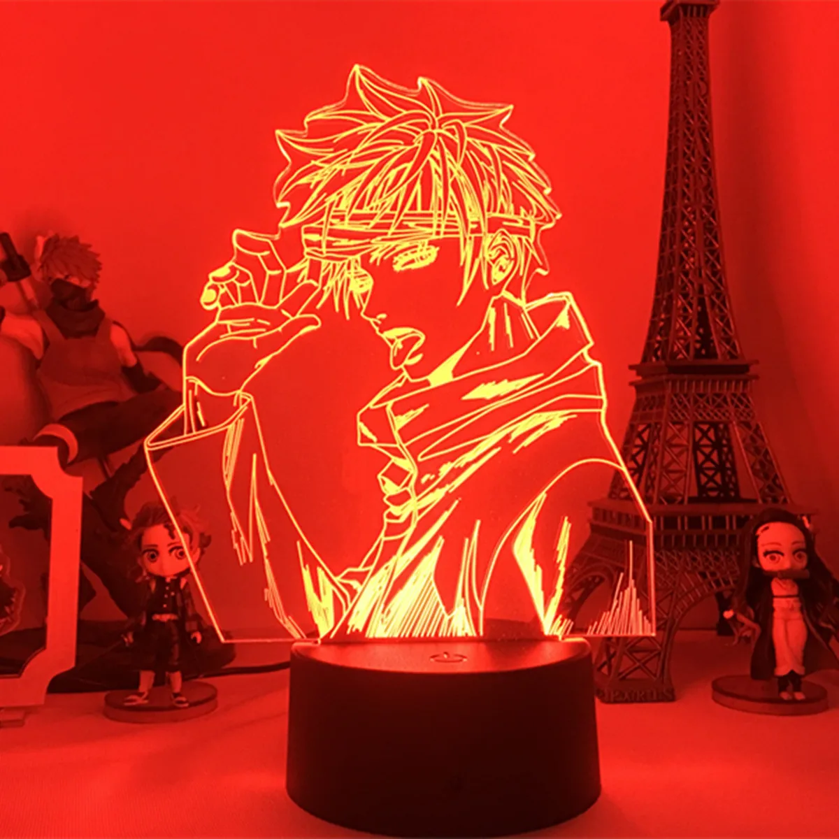 

Anime Lamp Satoru Gojo Jujutsu Kaisen Led Night Light for Birthday Gift Jujutsu Kaisen Nightlight Satoru Gojo Lamp Drop Shipping