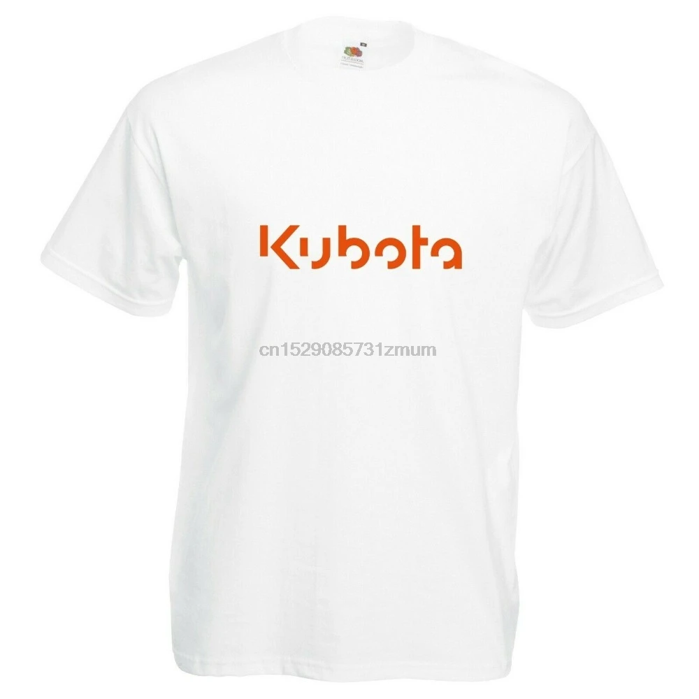 Kubota футболка трактор земледелие Садоводство новая унисекс пользовательские