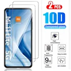 Защитное стекло для Xiaomi Mi 11 Lite, 10T, 10 Lite, 2 шт.