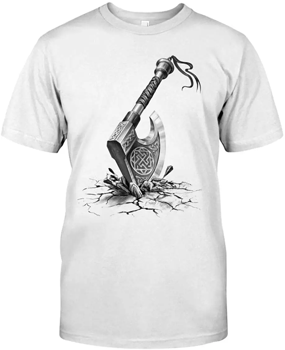 

Tshirt Axe Funny T-Shirt New Arrivals Summer Cool Men Tee 2020 Breathable All Cotton Short Sleeve T Shirt