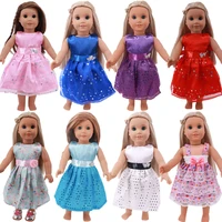 doll 14 styles bow princess skirt for 18 inch american43 cm born baby doll clothes accessoriesgeneration birthday girls toy