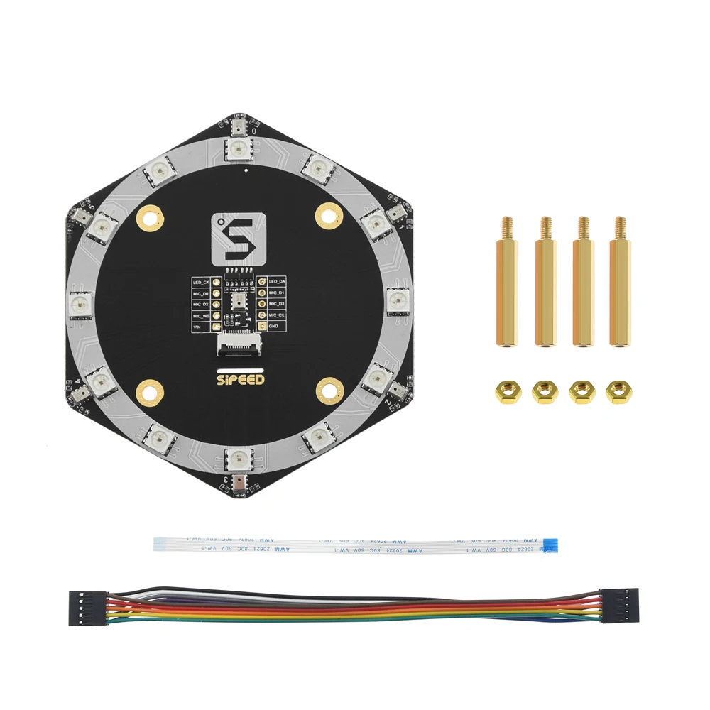 Бесплатная доставка модуль микрофона Sipeed R6 + 1 MEMS 7 силиконовая микрофонная плата