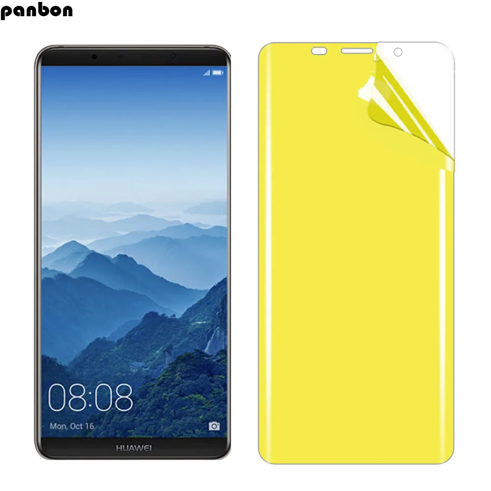 

Гидрогелевая пленка из ТПУ для Huawei Mate 20 Pro 10 lite P20 Pro 20X, защитная нано-пленка для экрана, не стекло, оригинал