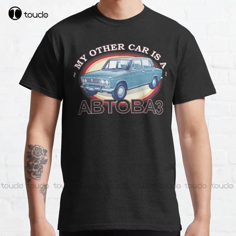 

New My Other Car Is A Avtovaz Off Road Uaz Car Geeky Funny 4X4 Russian Classic T-Shirt Cotton Tee Shirt fashion funny new