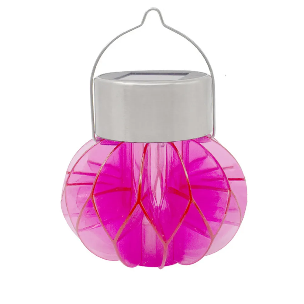 2 шт. цветной светодиодный светильник на солнечной батарее для улицы