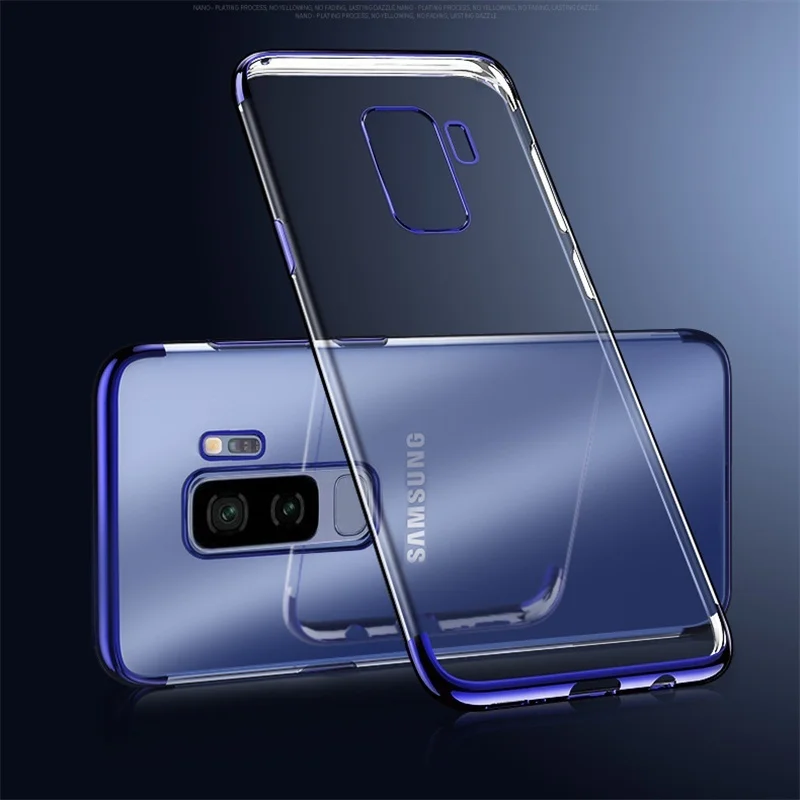 Покрытие тонкий мягкий прозрачный чехол из ТПУ для Samsung Galaxy S9 S8 S10 Plus S10E Note 10 + 9 8 Note10