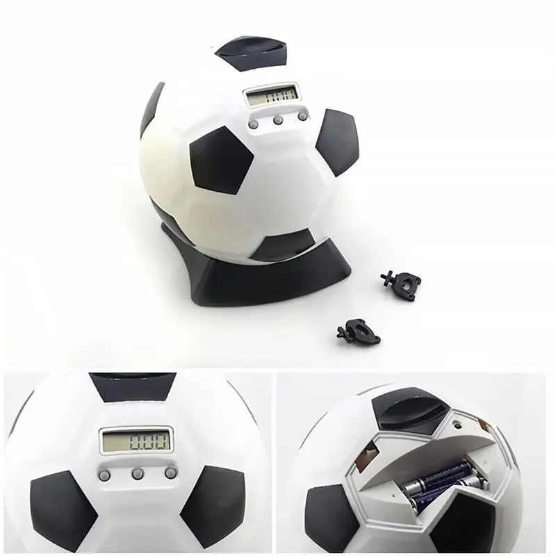 Копилка в форме футбола из АБС-пластика многоцелевой футбольный счетчик копилки