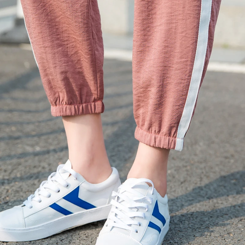 

Women Pants Sports Pants Female Loose Casual Pants Spring And Summer Ninth Pantalones De Mujer