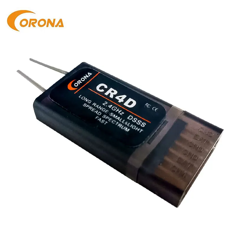 Ресивер Corona CR4D 2 4 ГГц 4ch V2 DSSS для управления полетом на радиоуправлении самолетом