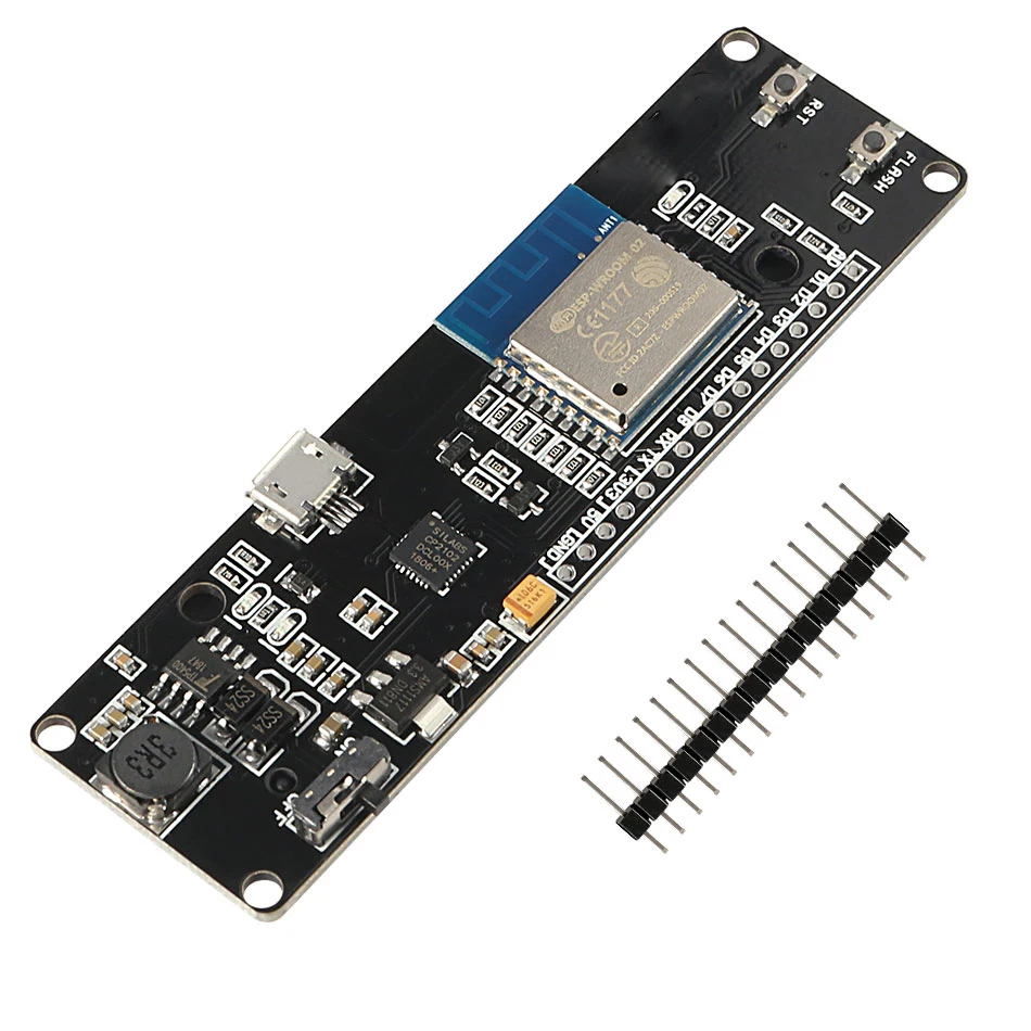 Для Wemos D1 Mini WiFi модуль ESP WROOM 02 материнская плата Встроенная ESP8266 с 18650 слотом