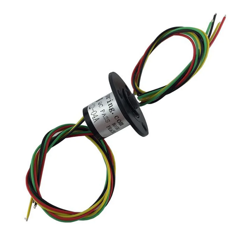 Mini RC Model Electric Conductive M Slipring 2/4 CH 12.5mm 2A Monitor Collector ring 360 Rotating Degree Collecting Rings | Игрушки и