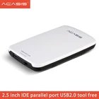 Acasis 2,5 дюймов USB 2,0 для IDE оригинальный HDD внешний жесткий диск 1 ТБ 500 Гб 320 ГБ 250 ГБ Портативный диск для хранения в продаже