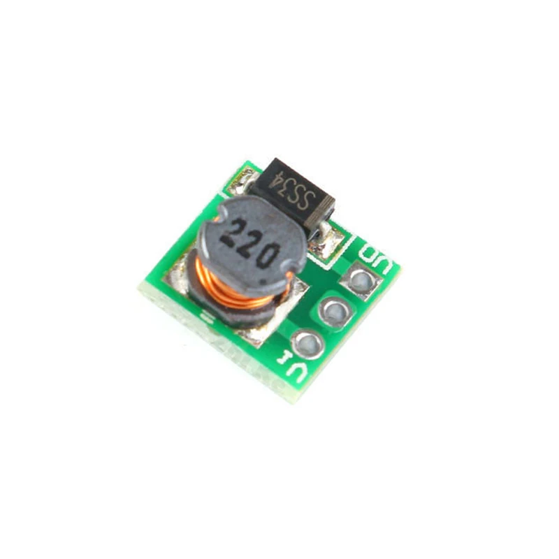 

0.9-5V To 5V DC-DC Step-Up Power Module Voltage Boost Converter Board 1.5V 1.8V 2.5V 3V 3.3V 3.7V 4.2V To 5V 85% efficiency