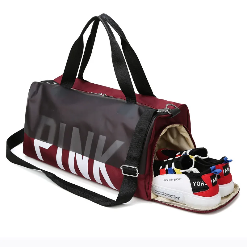 저렴한 Swim Bag Dry Wet Separation Women's Travel Bag Portable Swimwear Buggy Bag Water-Proof Bag PINK Beach Bag Gym Bag 구매 Swim Bag Dry Wet Separation Women's Travel Bag Portable Swimwear Buggy Bag Water-Proof Bag PINK Beach Bag Gym Bag