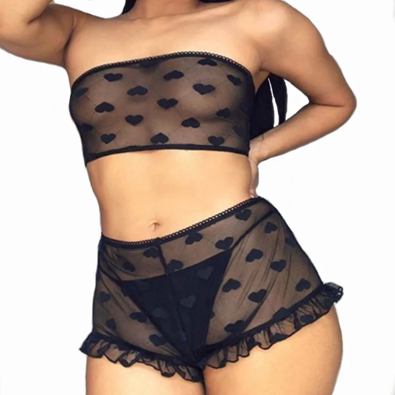 Хит 1 комплект бикини накидка Пляжное сексуальное женское кружевное Babydoll нижнее