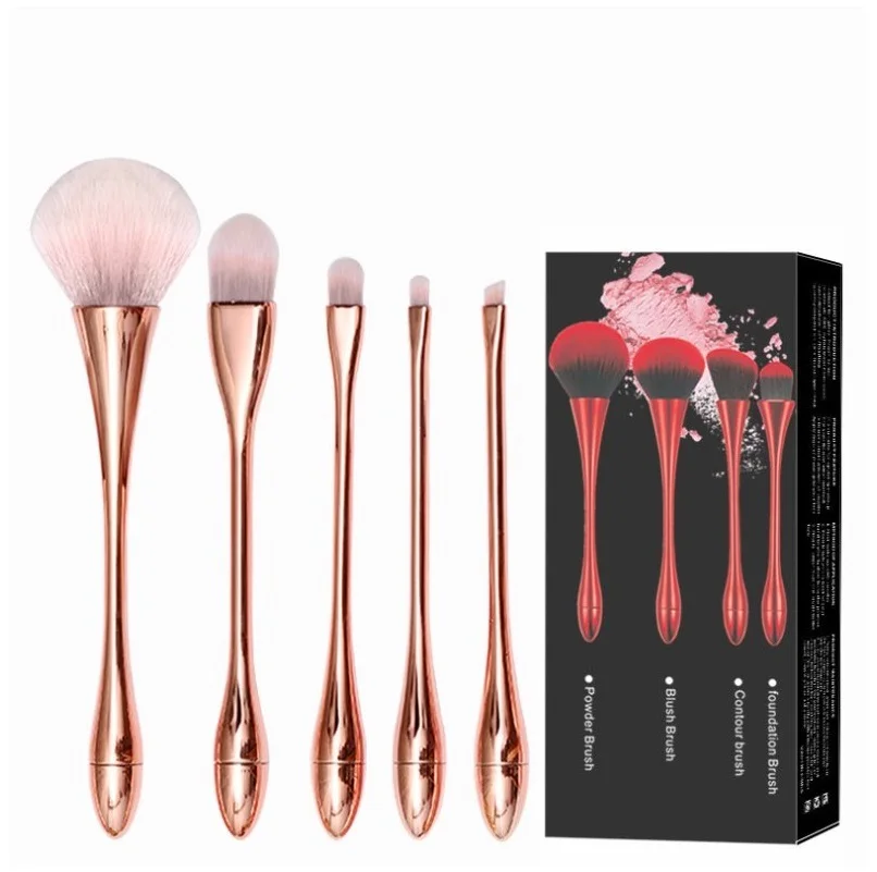 Новинка 5 шт. основа для Макияжа Лица Макияж Кисти набор кистей макияжа с