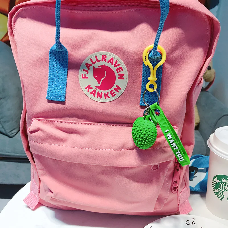 

Creative Fashion Durian Keychain Cartoon Simulation Tropical Fruit Keyring Charm Women Girls Bag Ornaments Car Pendant Key Chain
