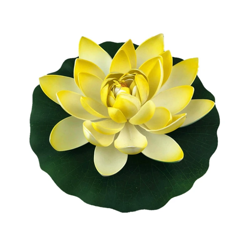 I Моделирование воды лилии бытовой аквариум украшения портативный открытый декорация для пруда Miniaturas домашний декор декорацион - Цвет: I