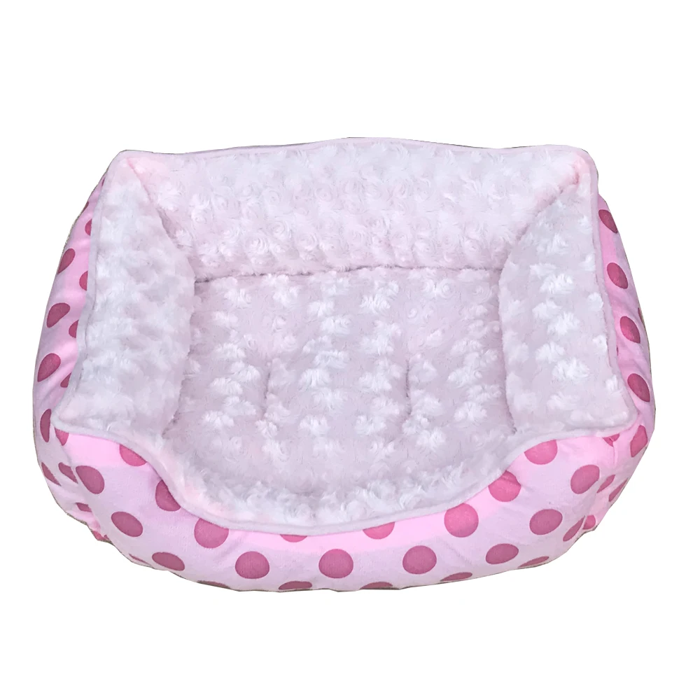 Мягкая Милая ткань для домашнего питомца собаки теплые хлопковые лежанки собак