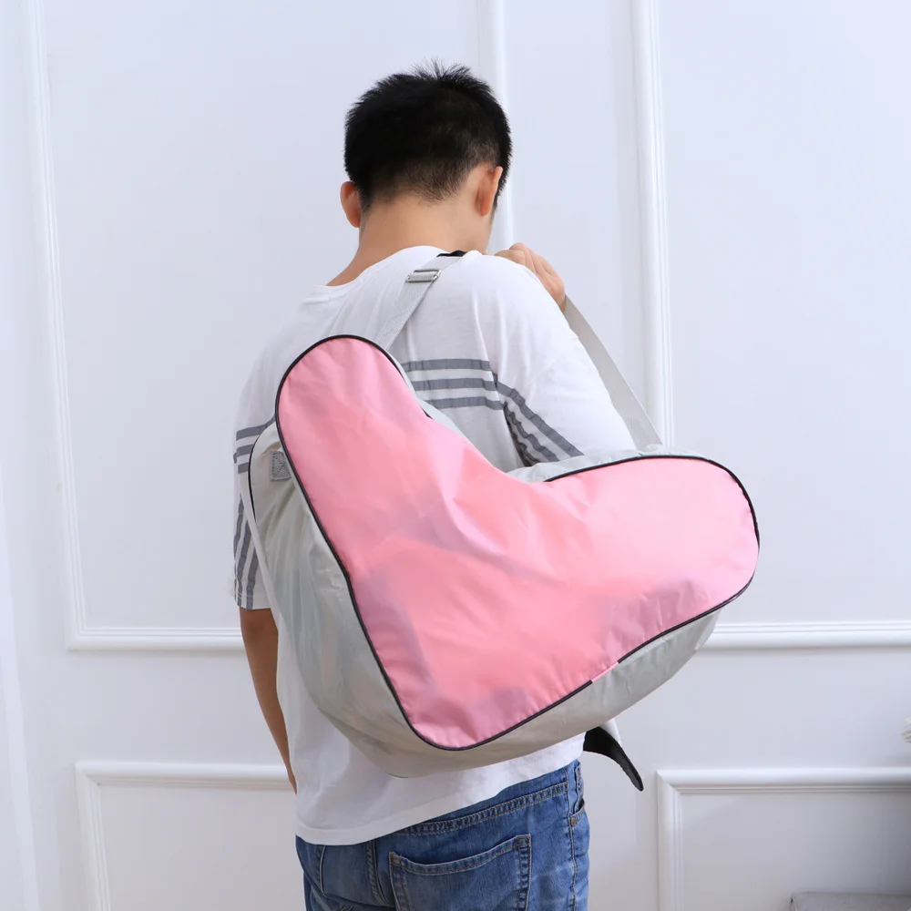 

Mesh Cloth Tote Bag Skating Triangle Bag Shoulder Bag High-capacity Package )