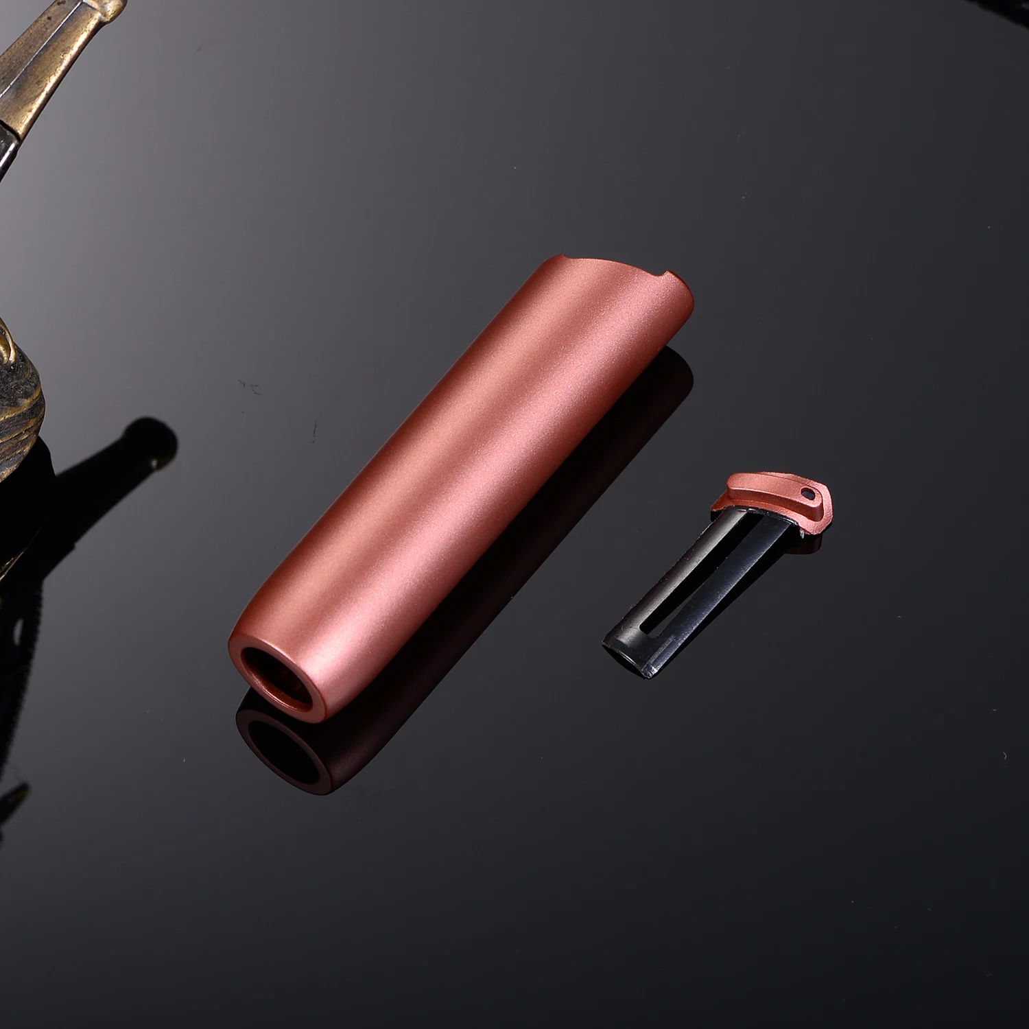 Цветной колпачок мундштук для IQOS 3,0 чехол для сигарет металлический чехол сменный Внешний чехол на кнопке 4