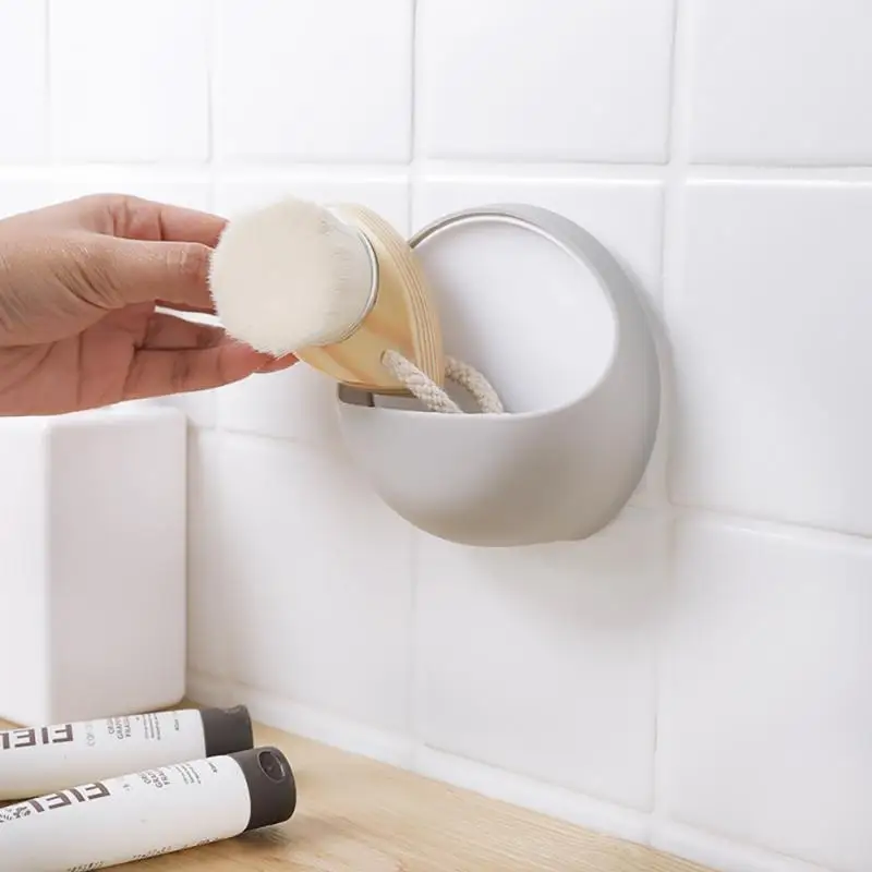 

Bathroom Storage Wall Mounted Soap Dish Toilet Double Soap Dish Family Bathroom Organizer Shelf Soap Sponge Dish Direct Sales