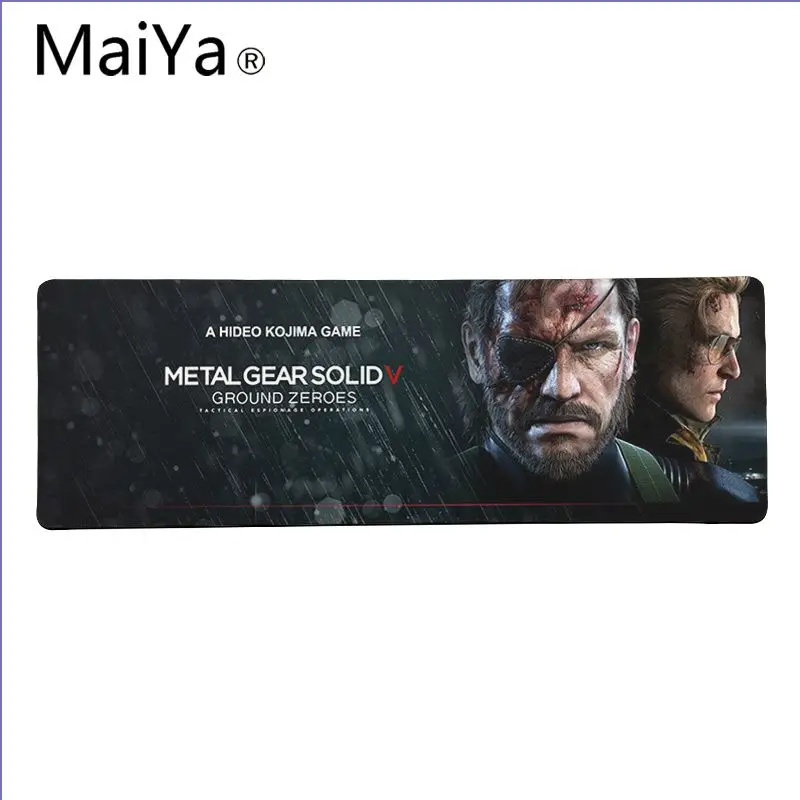Высококачественный металлический прочный игровой коврик для мыши Maiya ноутбука