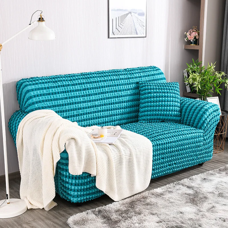 

2021 New Nordic Hemp Circle Bubble Padding Pillow Cover Sofa Decorative Back Cushions