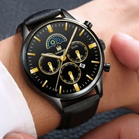 2021 reloj hombre fashion mens watch luxury stainless steel calendar quartz wristwatch men business watches montre homme