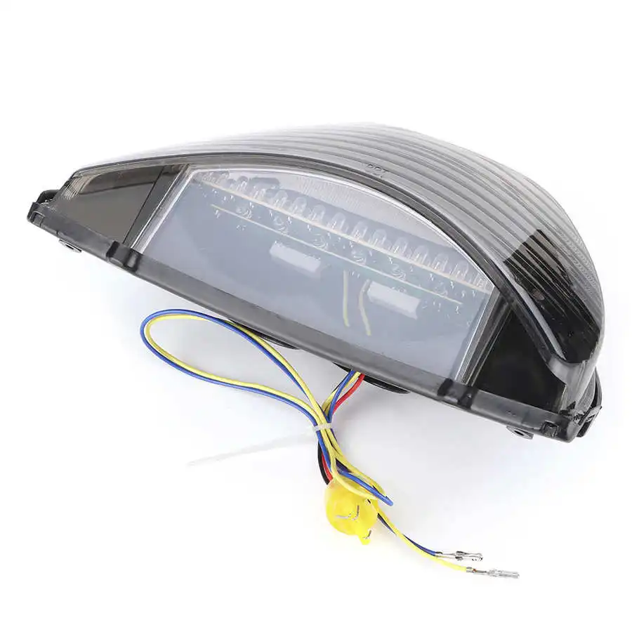 Светодиодный задний фонарь Дымчатая линза интегрированная лампа поворота