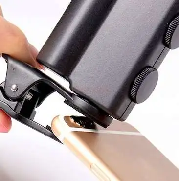 Увеличительное стекло 100 раз микроскоп портативный ручной прозрачный со