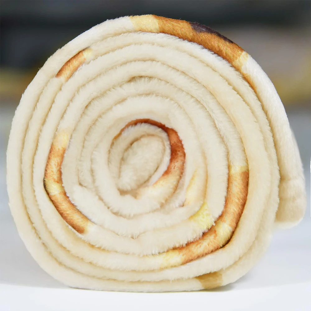 Мексиканское буррито пледы одеяло мягкая Кукуруза Tortilla кидает для дивана кемпинга путешествия еда фланелевые Пледы для ребенка взрослых
