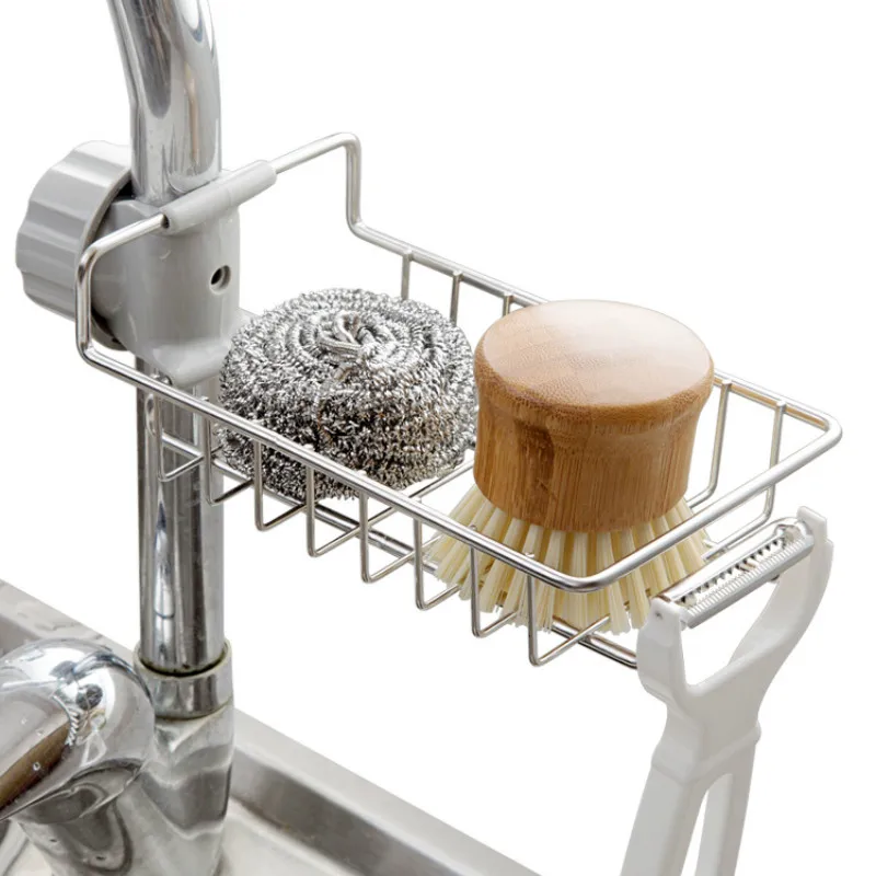 Бытовая Кухня Бесплатная пробивая раковина стойка для хранения кранов тряпичный