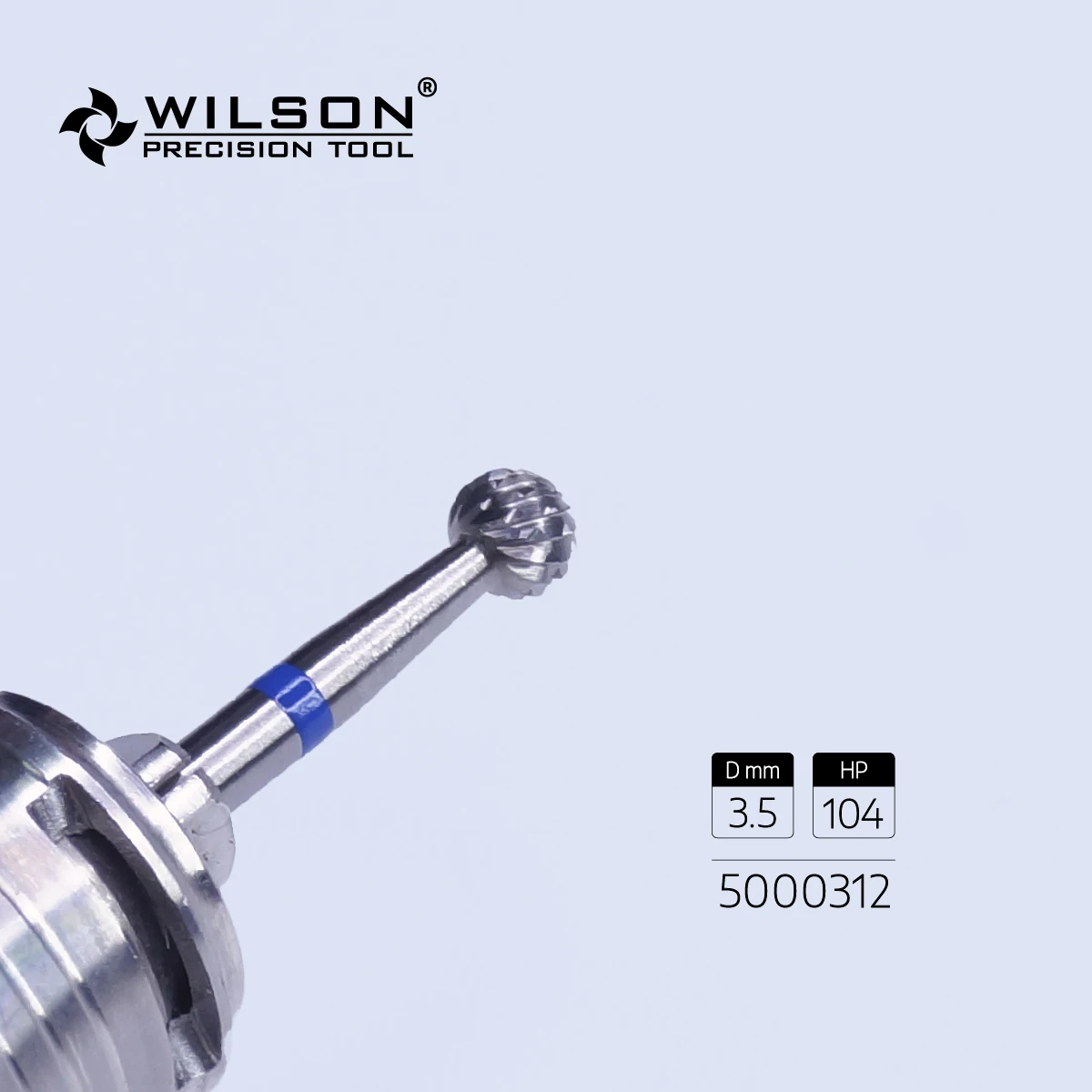 

WilsonDental Burs 5000312-ISO 001 190 035 Tungsten Carbide Dental Burs for trimming Plaster/Acrylic/Metal