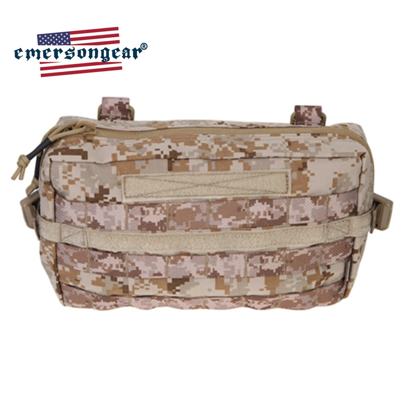 AOR1 Emersongear EDC Универсальный Чехол MOLLE военный охотничий компактный чехол тактический жилет чехол 500D Cordura нейлон Кемпинг Туризм - Цвет: AOR1