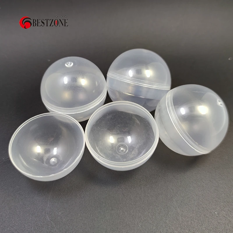 Пластиковые пластиковые игрушечные капсулы 40 шт./лот диаметром 32 мм прозрачные с