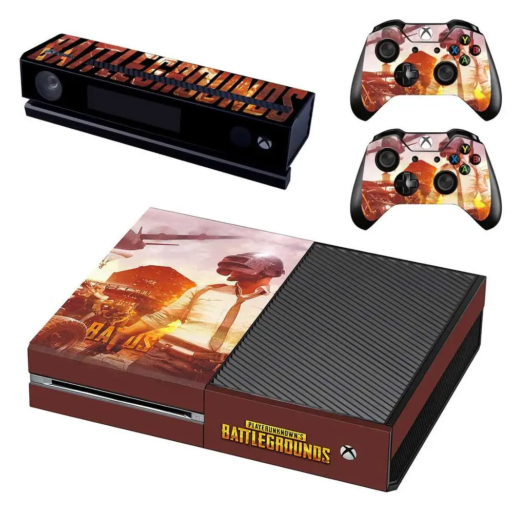 PUBG стикер s для xbox one виниловые наклейки на кожу Обложка Pegatinas Adesivo консоль Kinect два