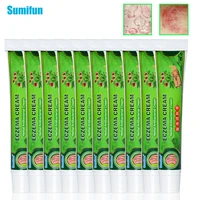 sumifun 10pcs hot psoriasis cream antibacterial antipruritic dermatitis eczema ointment chinese herbal medical plaster skin care