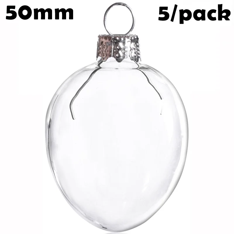 

5 шт., стеклянные елочные шары GrandFlavor 50 мм