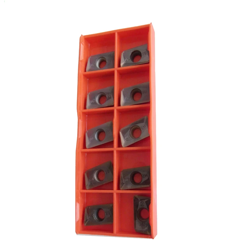 

10pcs Steel APMT1135PDERDP Carbide Insert Blade T8 Wrench Holder W/ Storage Box