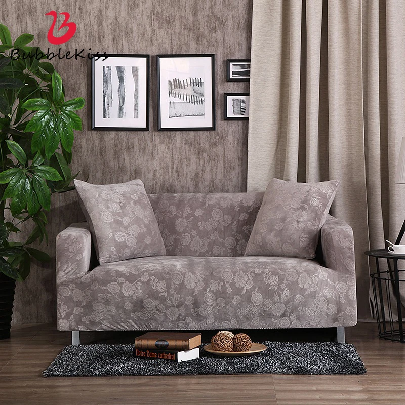 

Bubble Kiss Corner Sofa Cover Thicken Embossing Cover For Sofa Stretch Sofa Covers For Living Room Plush Home Decor Couch Cover